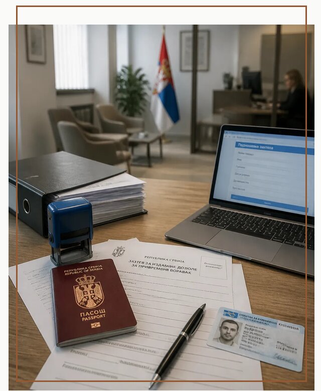 Оформление ПМЖ в Сербии для переезда в Бийске под ключ